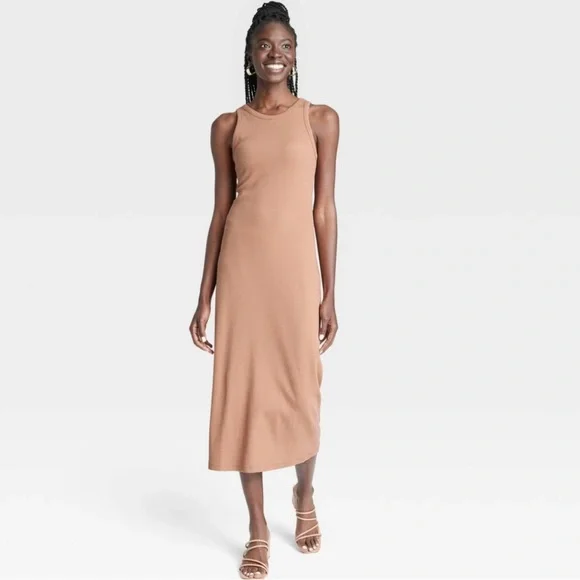 knit sweater over dress Take A Little Time Mauve Knit Sweater Satin Maxi Dress Set main image 0